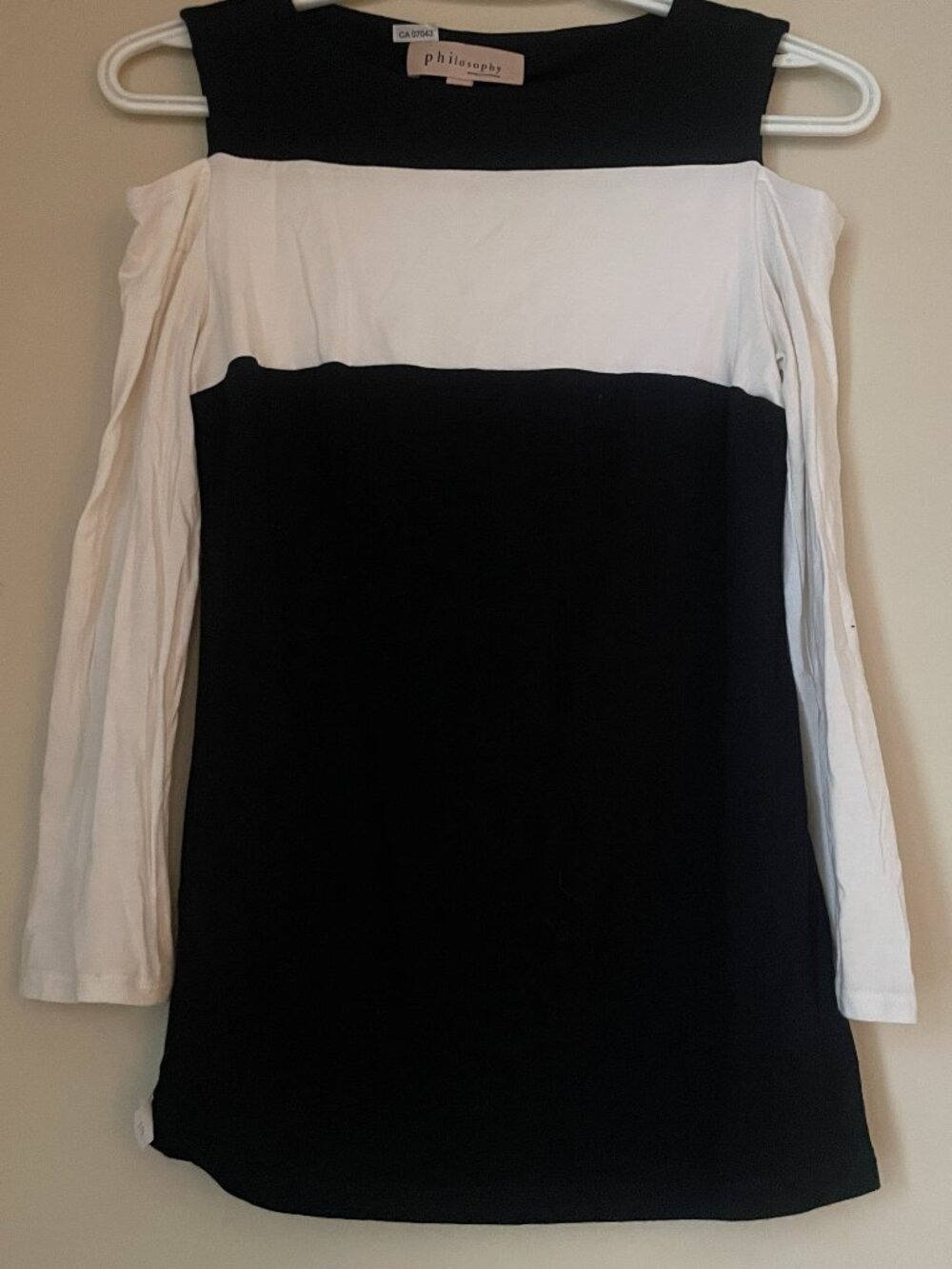 Philosophy Colorblock High Neck Top